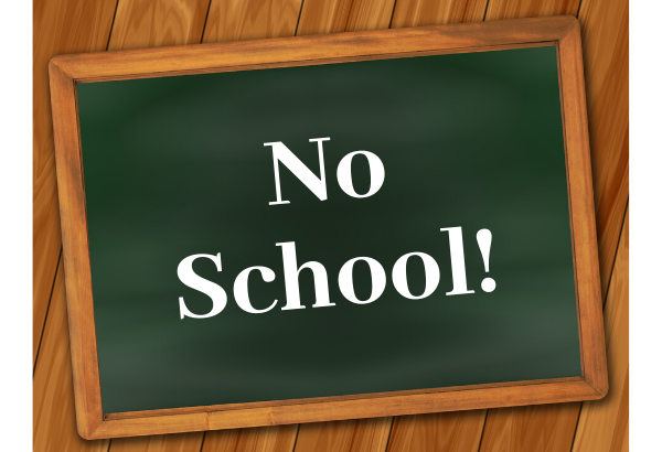no school