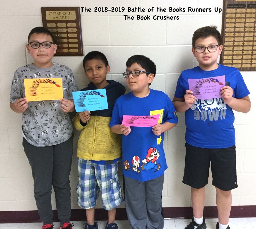 Battle of the Books Runner-up