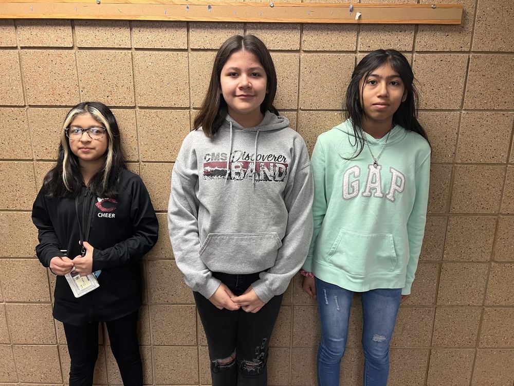 Mar 6 - 6th Grade Students of the Week | Columbus Middle School