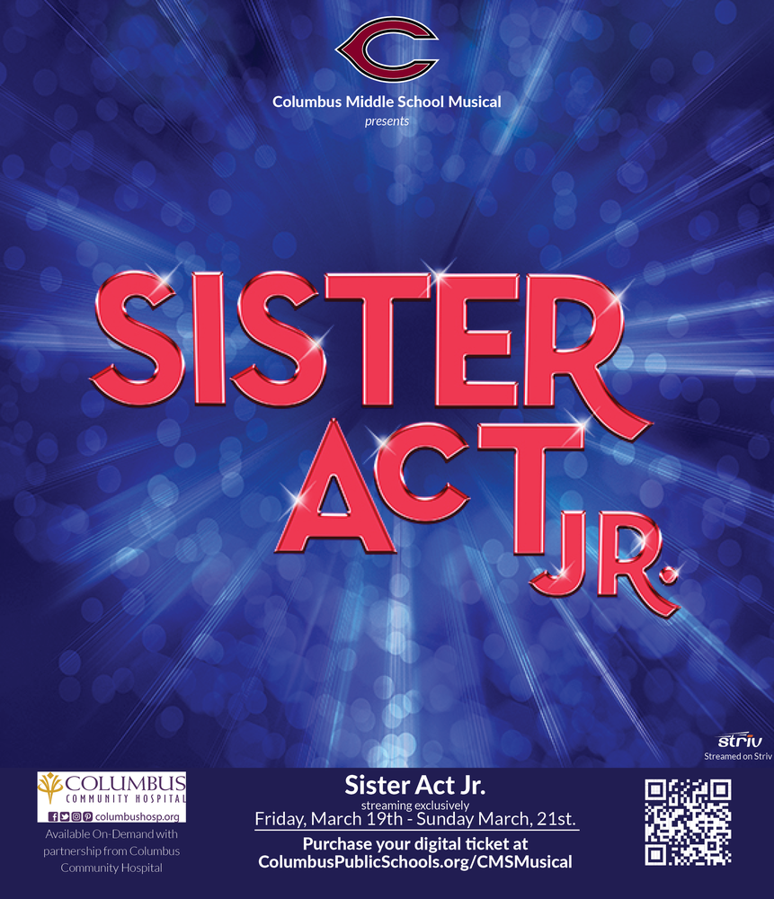 Livestream tickets now available for Sister Act Jr. | Columbus Middle ...