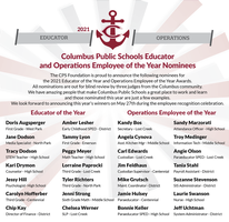 2021 Employee of the Year Nominees Announced