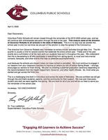 CPS will remain closed through the remainder of the 2019-2020 school year