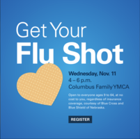 Free Flu Shots at YMCA on November 11th
