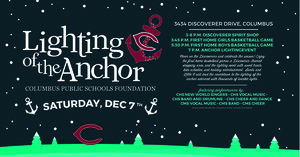 Join us tomorrow for the Lighting of the Anchor