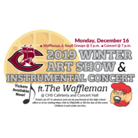 2019 Winter Art Show, Instrumental Choir ft. The Waffleman