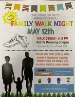PTO Family Walk Night May 12th
