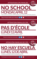 No School for CPS Students on April 12th