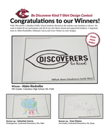 Be Discoverer Kind T-Shirt Winner Announced
