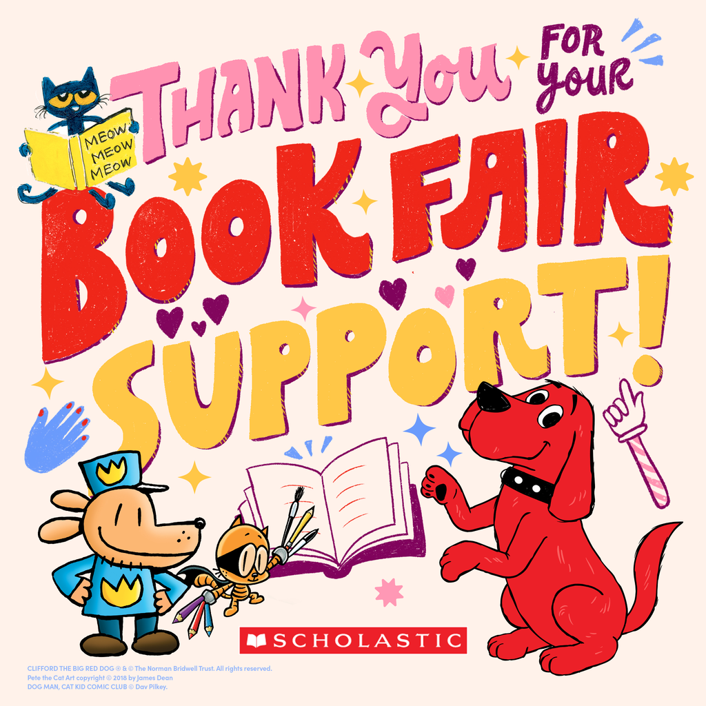 Thank you for your book fair support.