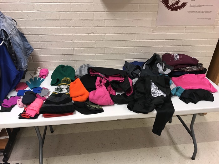 LC Lost and Found Table
