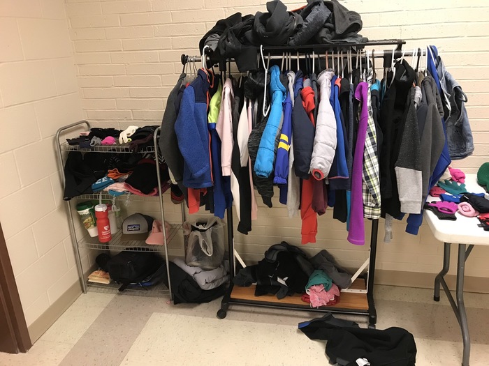 LC Lost and Found Clothes Rack