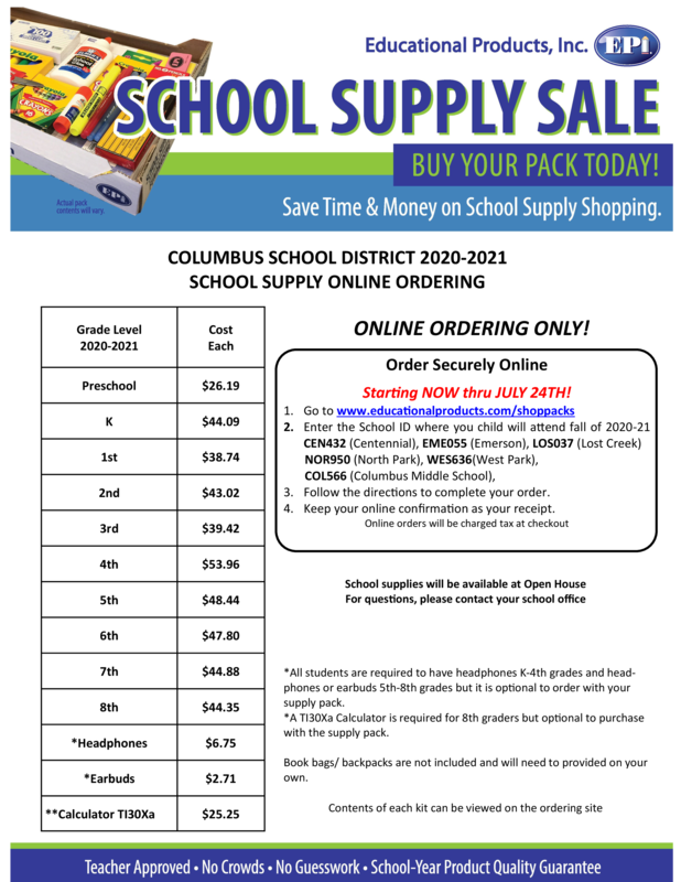 CPS offers new way to order school supplies.